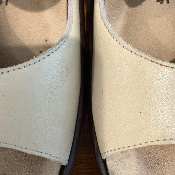 Mephisto Mobils Sandals Womens 10.5 Size 41 EU Leather Wedge Comfort Hook & Loop - Picture 7 of 11